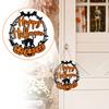 Halloween Pumpkin Wooden Craft Pendant Holiday Party Decoration Doorplate Ornaments
