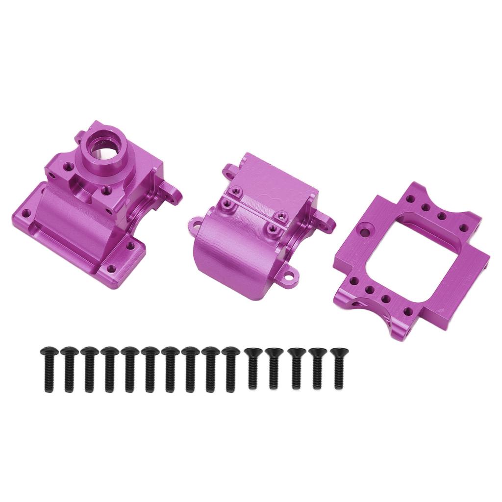 Gear Box Aluminum Alloy RC Upgrades Parts With Screws for HSP 94122 94177 94188 110 RC Car