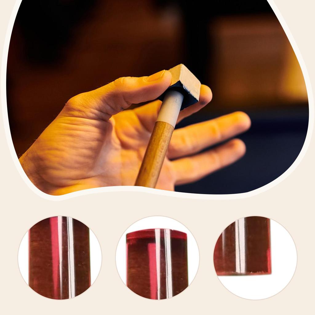 Billiard Pool Cue Ferrule 0.57" Easy Installation Spare Part for 9 Balls