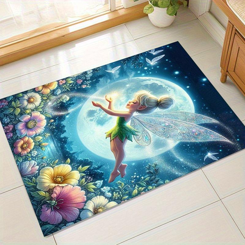 

1pc. Enchanted Garden Fairy Moonlight Outdoor Rug - Magical Home Decor Carpet for Room, Office Desk Mat, Gift Ideaz0410150 60cm by 90cm