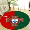 1pc Football Team (78) Design Printed Area Round Carpet for Bedroom Living Room Home Decor Rugs Mat Non Slip Mat Rug for Bedside