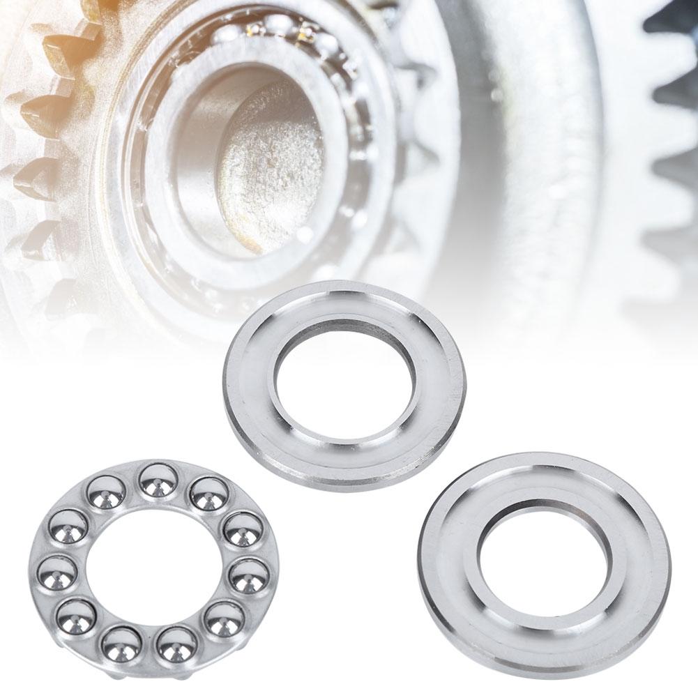 5 τεμ. 51204 Αξονικό Σφαιρικό Ρουλεμάν Θραστ Πλακέ Πίεσης Μονής Στήλης Κυλινδρικό Βιομηχανικά Αξεσουάρ