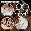 Lightweight Stainless Steel Cutting Ruler for Easy Leather Cutting Featuring Anti Slip Grip In Crafting
