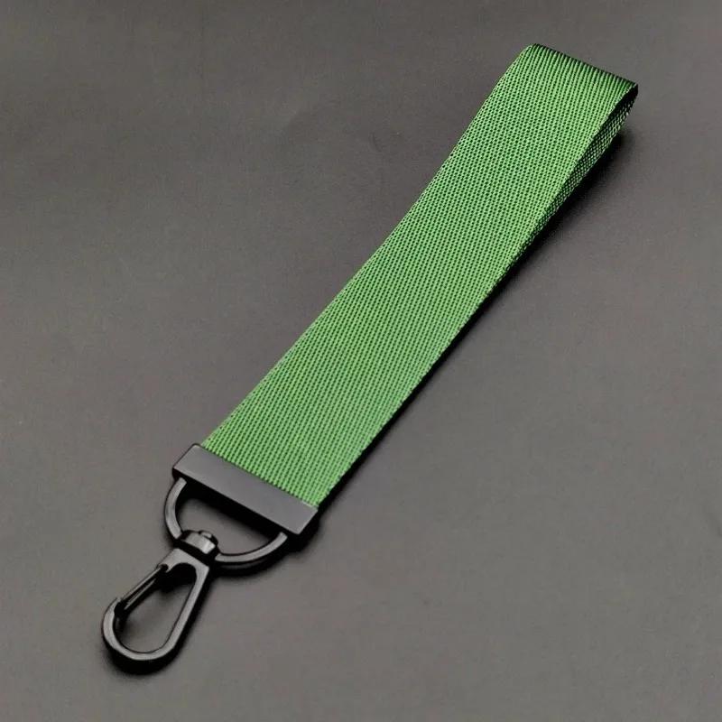 

Custom Logo Text Name Creative Keychain for Men and Women Pure Fabric Key Chain Bag Pendant Streamer Personalize Keyring Gift Custom-Single-Sided армия зеленый