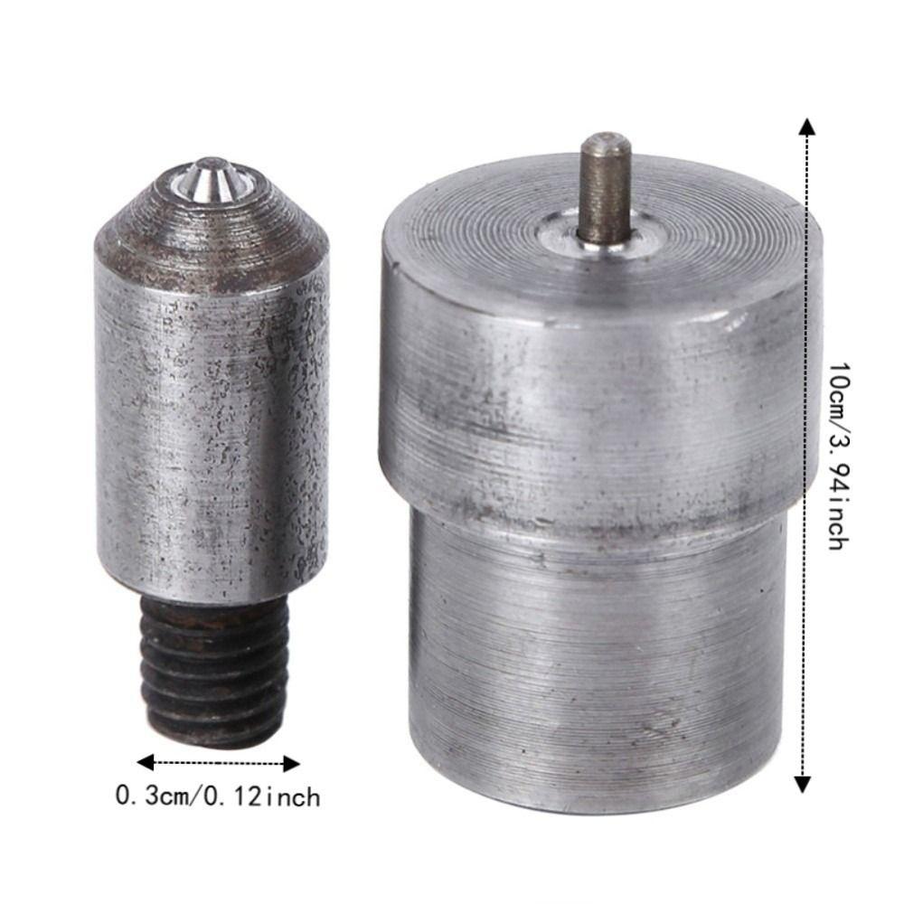 2pcs Air Pressure Buckle Grommet Die Mold Manual Installation Tool For Outdoor Gear