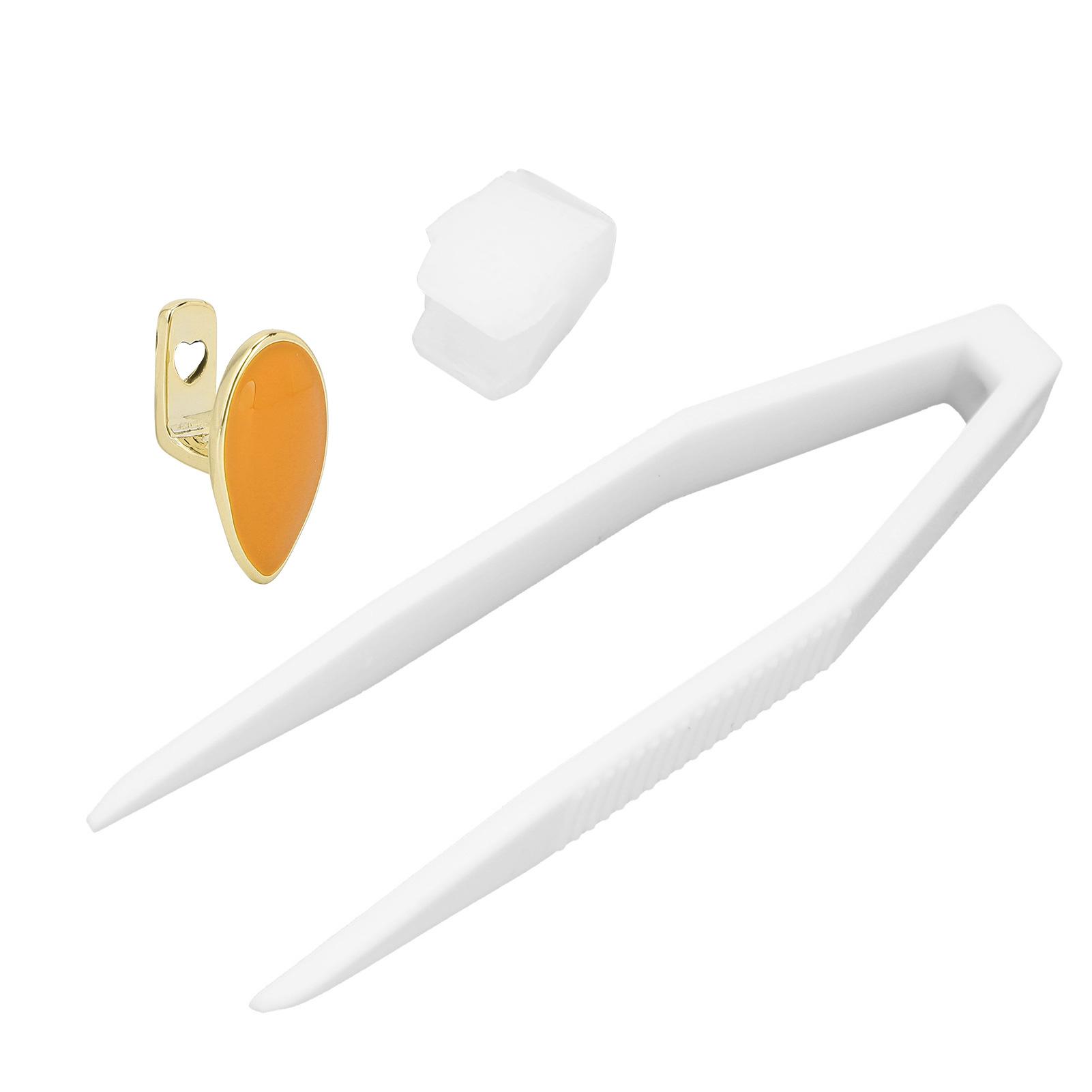 

Хип-хоп зубы одиночные съемные зубы Хэллоуин протезы украшения аксессуары зубы Orange