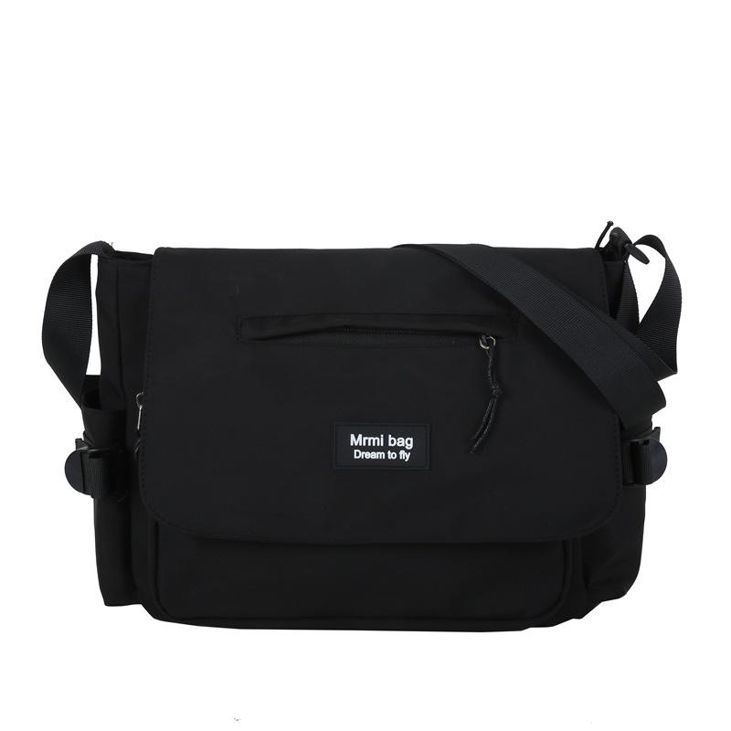 One Shoulder Crossbody Bag for Class Casual Backpack Japanese Bag Female Harajuku Retro Postal Bag School Bag