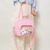 Crossbody Nylon Bag Women's New Large Capacity Bag Work Handheld Miscellaneous Bag Transparent Bag Tote Bag