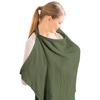 Mother Outing Breastfeeding Cover Cotton Baby Feeding Nursing Covers  Adjustable Privacy Breastfeeding Apron Stroller Blanket