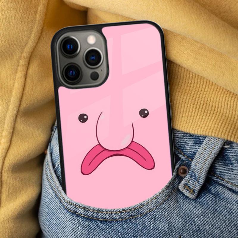 Cute Blobfish Soft Phone Case for iPhone 17 Air 16e Pro max 15 Pro 13 14 Plus 11 12 MagSafe Magnetic Coque
