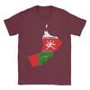 Mens TShirts Oman Map Novelty Pure Cotton Tee Shirt Short Sleeve  T Shirt O Neck Tops New Arrival