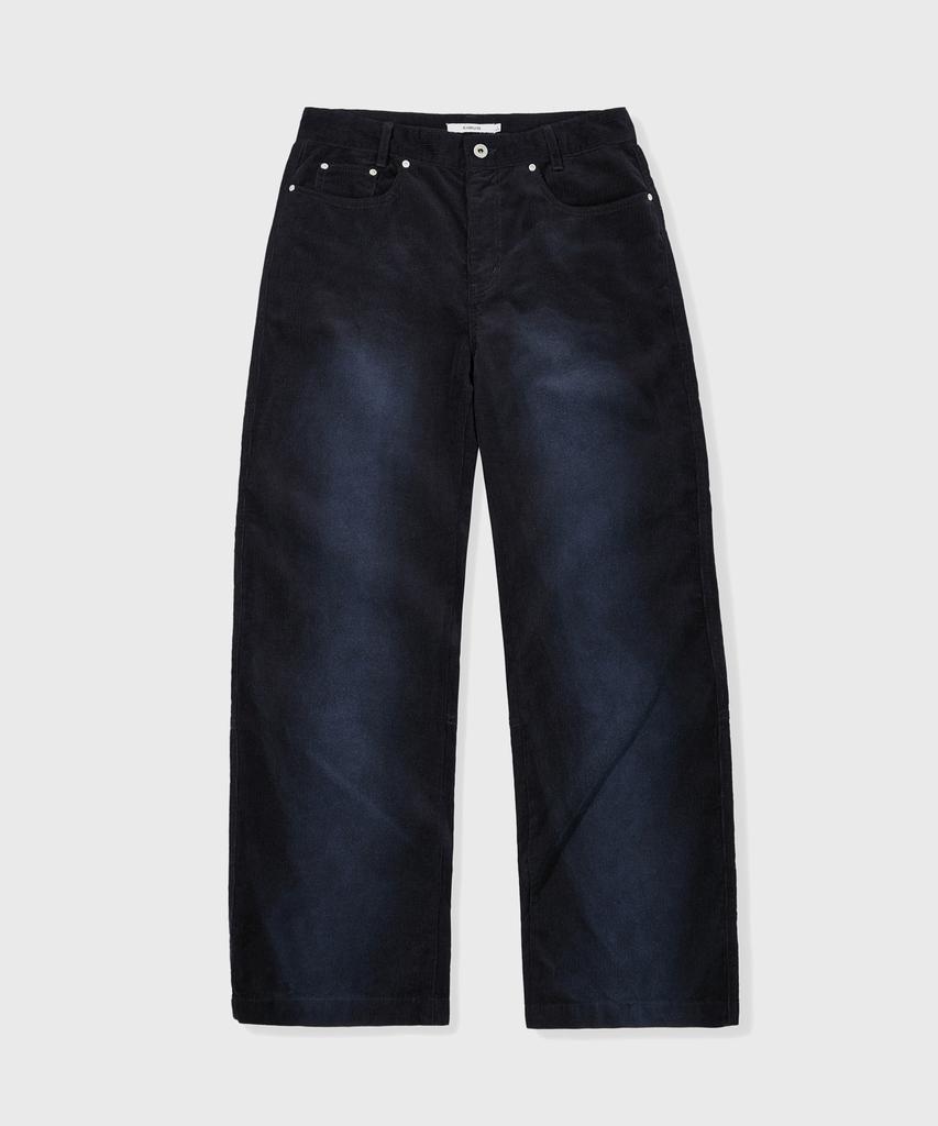 KIIMUIR Washed Corduroy Pants_Navy