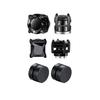 ZAKOL Crystal CZ Strong Magnetic Ear Stud Clip Earrings for Men Women Punk Round Zircon Magnet Earrings Non Piercing Jewelry