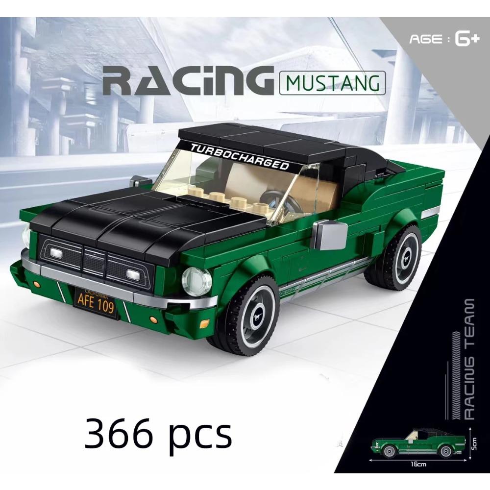 Model Mașină de Curse de Viteză în Oraș Blocuri de Construcție Cărămizi DIY MOC Jucărie Raliu Clasic Sport Vehicul Super Cursă Cadou de Crăciun tehnică