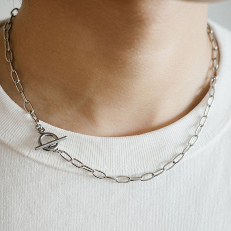 BICYCLE TROPHY S.S. Chain Necklace 16 (Thin Type / All Surgical Steel)