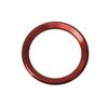 Car  Decoration Ring Steering Wheel Circle Sticker Frame Metal Cover For BMW G30 G32 G01 G02 G05 G06 G07 G26 G23 G22 F40 F20 G08 OT4