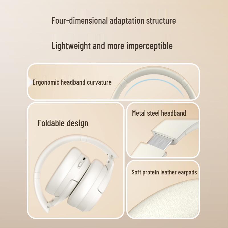Tianji ANC & ENC Intelligent Noise Cancelling Bluetooth Over-Ear Headphones