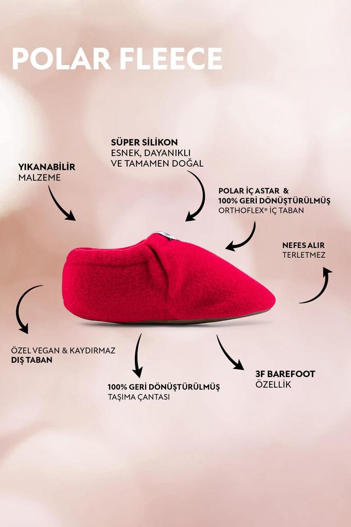 Polar Fleece Fuxia Polar Barefoot Smart Booties