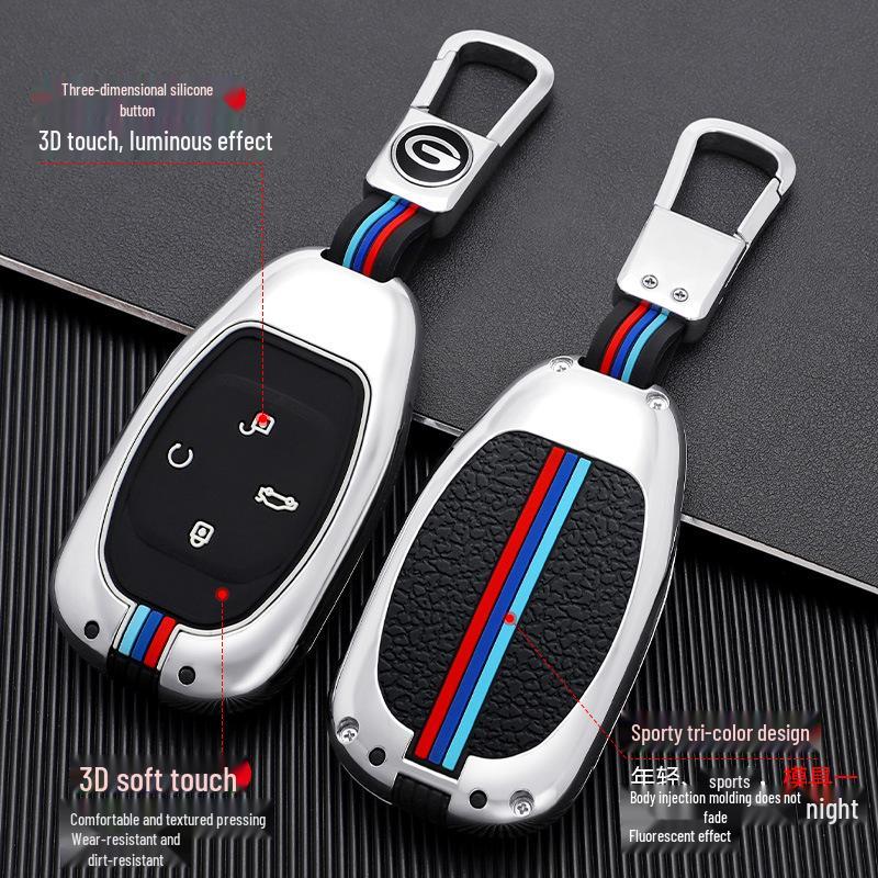 GAC Emkoo J15/J16 Key Case - 2022 Legend Model Shell for GS8 with Snap Button