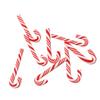 Good-150Pcs Red And White Handmade Christmas Candy Cane Kawaii Miniature Food Dollhouse Home Decor