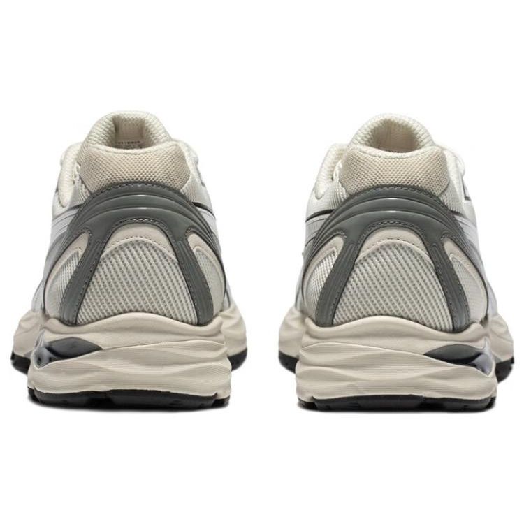 Asics Gel-Flux Удобная ткань Синтетическая кожа Прочные Дышащие Низкие Повседневные Кроссовки для бега Мужские кроссовки Серый Белый 1011B825-021