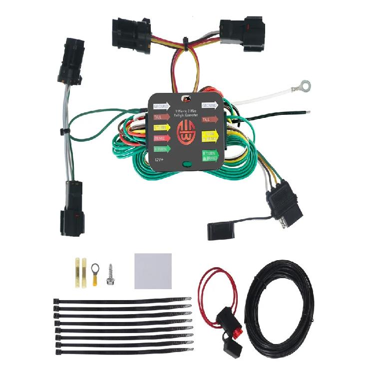 4-Pin Car Trailer Harness for 2014 Kia Sorento - Vehicle Wiring Adapter Kit for Trailers