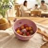 Duurzaam Keramisch Keukengerei Bessen Wasbak met Afneembare Sapcentrifuge Kegel & Afdruiprek Zelf Afspoelend Fruit Keukenblad Decor Mand
