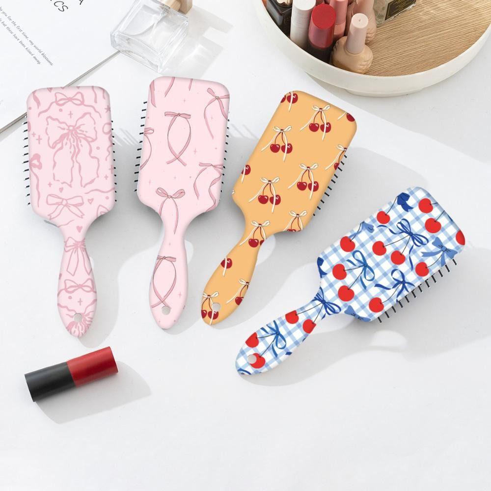 Přenosný masážní hřeben Antistatický rozčesávací kartáč Vzduchový polštářek Kartáč na vlasy pro ženy a dívky