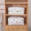 Foldable Storage Bag Clothes Blanket Quilt Closet Sweater Organizer Box Pouches Fashion  Clothes Cabinet Organizer Bags