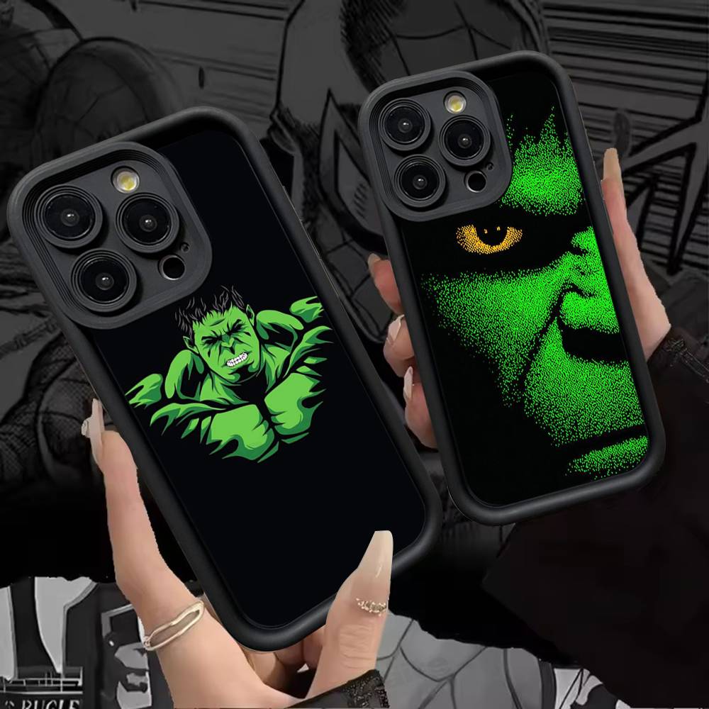 Superhero H-Hulk Phone Case For IPhone 17 16 15 14 13 Pro Max Plus 12 11 Cover