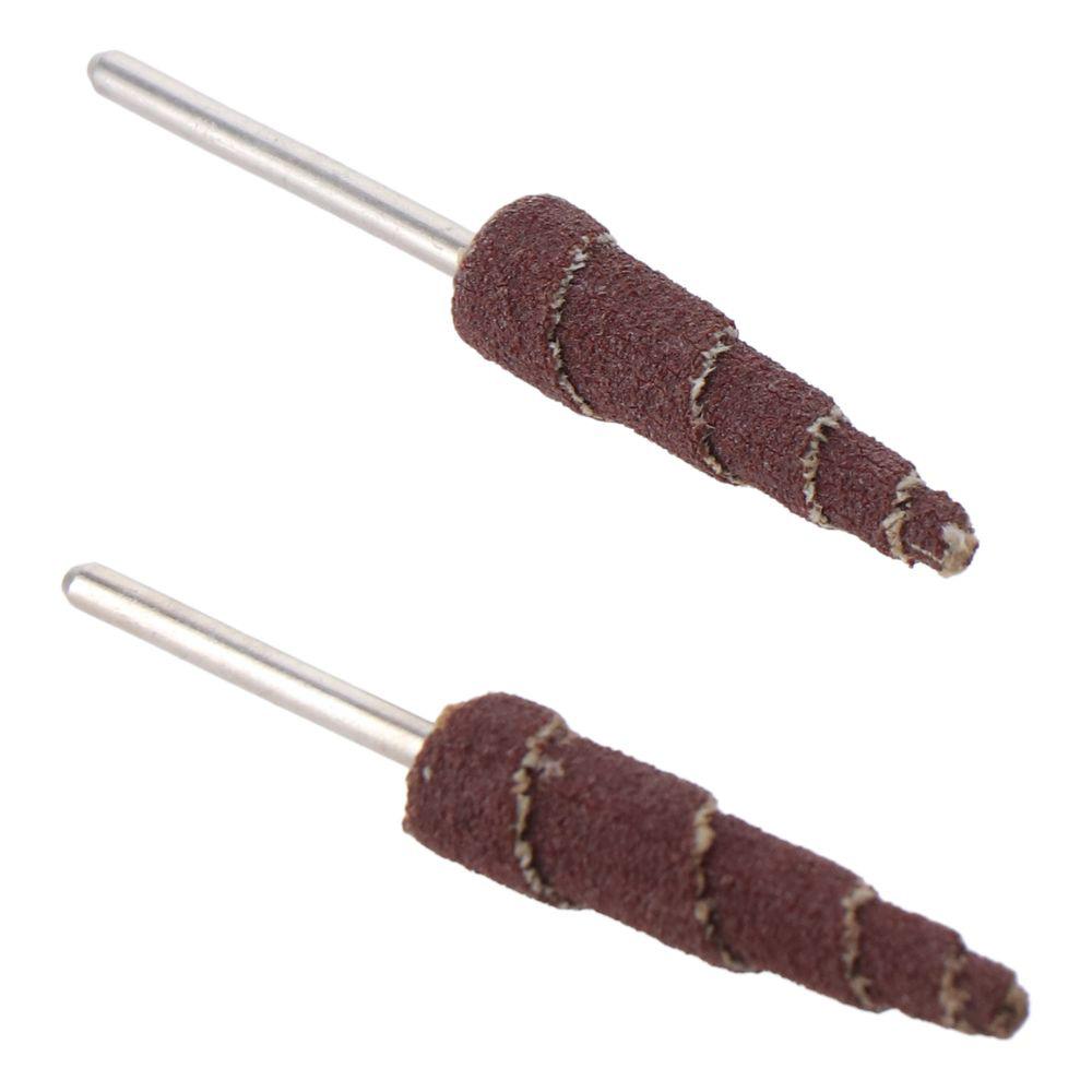 1/20pcs 3x10mm Sandpaper 80 Grit Gauze Sharp 1/8" Shank Abrasive Grinding and Polishing