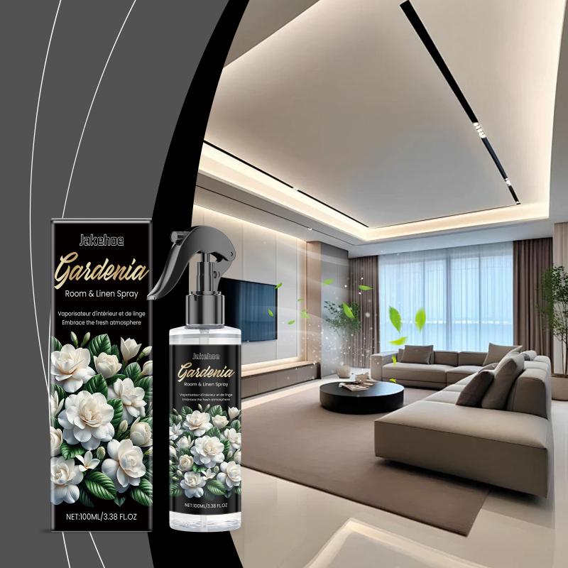 Jakehoe Gardenia Освежитель воздуха спрей для дома и комнат Устраняет запахи Стойкий аромат Натуральный аромат Освежитель 100 мл