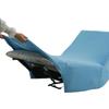 Funktionale Raupen-Hülle für Lazy Sofa Vollständig einschließend Elastisch Verdickt Integrierte Einzelsofa-Hülle für Haushalt Staubdicht