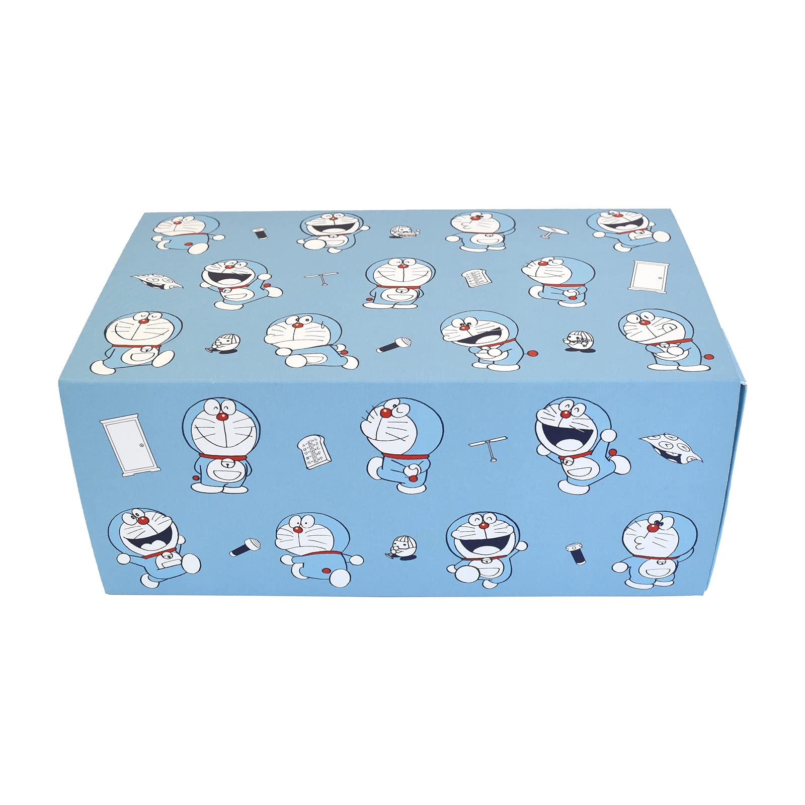 

Doraemon Нетканая плиссированная маска 01501801 Принт Doraemon Синяя (Принт по всей поверхности/24 каунта) Повсюду