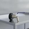 IBC Tank Adapter with Shutoff Brass Tote Leakproof for Garden Watering 12IN Nipple Faucet