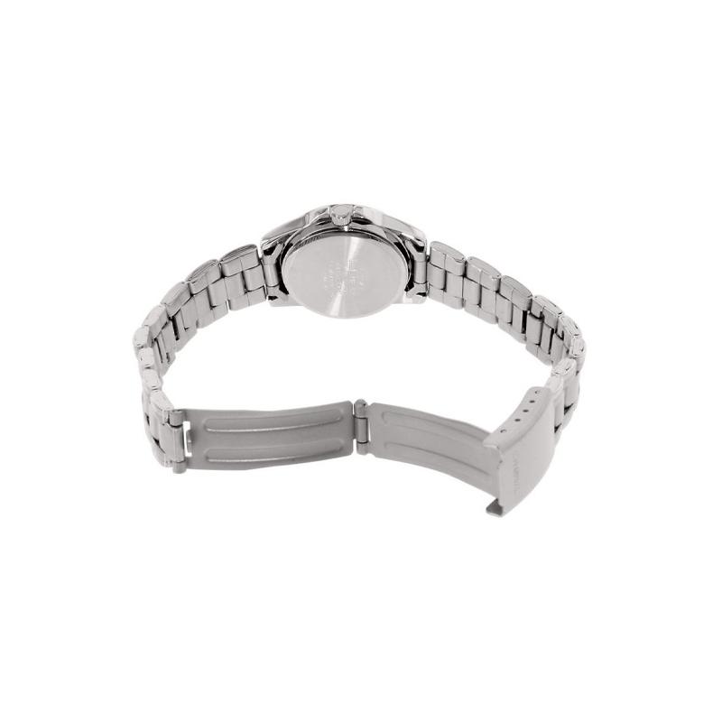 Casio Serie ESTÁNDAR Reloj Retro Deportivo de Moda Movimiento de Cuarzo de Negocios Correa de Acero Inoxidable Reloj Japonés y Coreano Reloj para Hombre MTP-1215A-7B3DF
