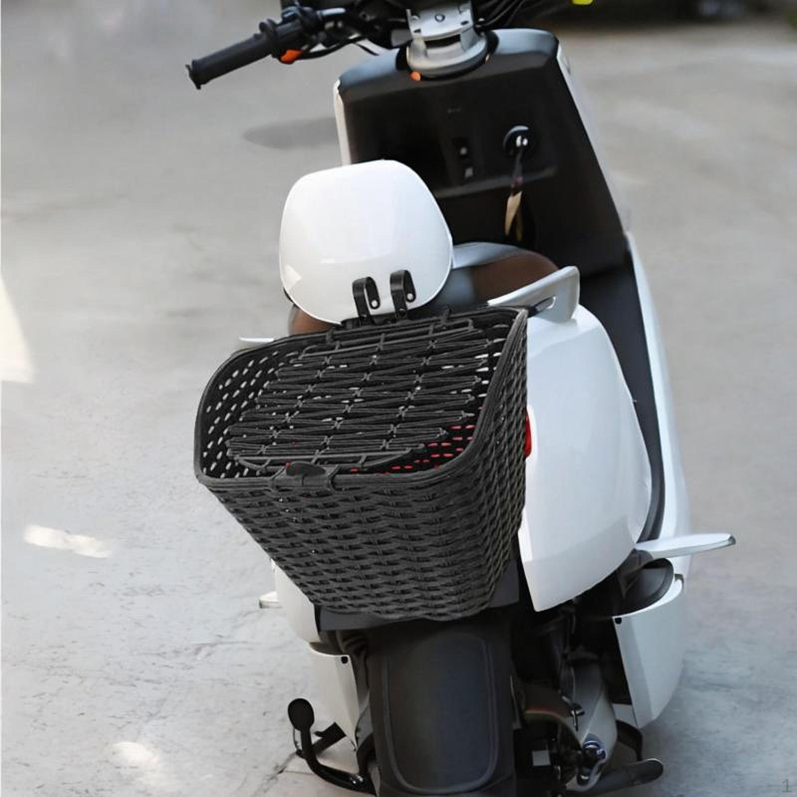 

Велосипедная корзина для переноски, удобная для установки, легкий чехол для хранения и переноски большинства велосипедов чёрный