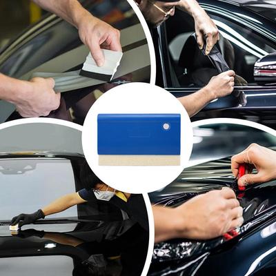 Window Tint Squeeze Vehicle Film Installation Squeegee Tool Window Cleaner Scraper For Automotive Glass Shower Door Bathroom