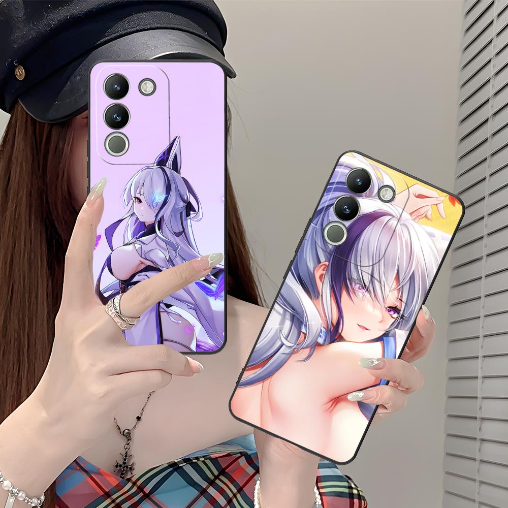 Azur Lane Unzen Matte TPU Mobile Phone Case for VIVO V60 V50 V40 V30 V29 V27 V25 V23 Pro Lite 5G Colorful Printing Cover