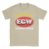 Ecw Hardcore Wrestling Cotton T Shirt For Couple Summer Vintage T Shirts O Neck Fashion Tee Shirt Oversized Pattern Clothes