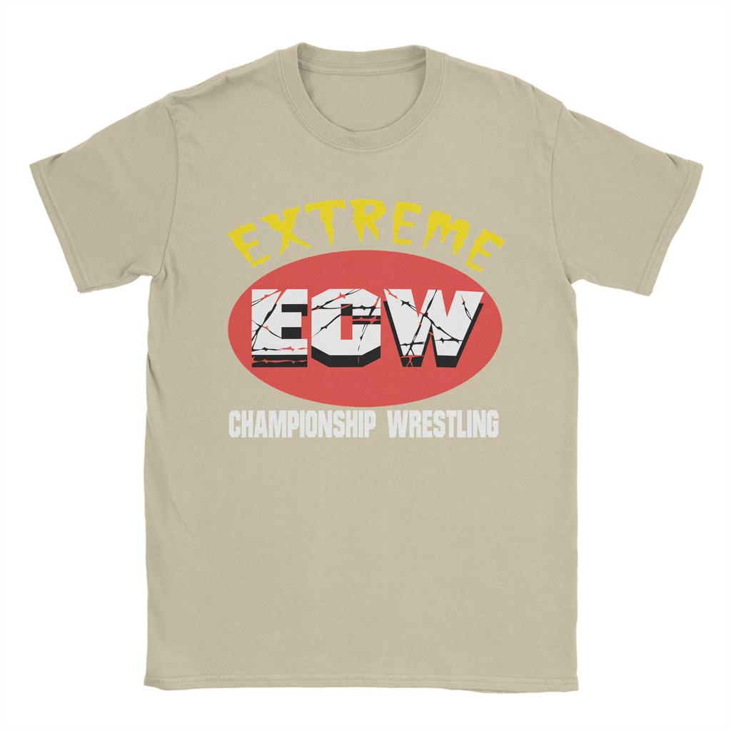 Ecw Hardcore Wrestling Cotton T Shirt For Couple Summer Vintage T Shirts O Neck Fashion Tee Shirt Oversized Pattern Clothes