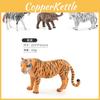 High-quality Pvc Jungle Animal Models With Elephant Tiger Lion Ideal For Children