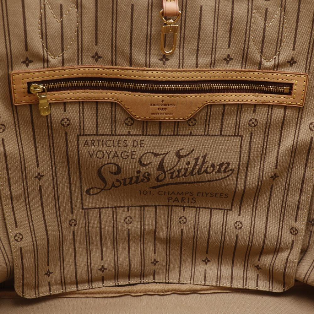 LOUIS VUITTON Neverfull GM Tote Bag M40157 Brown Monogram canvas Women Used