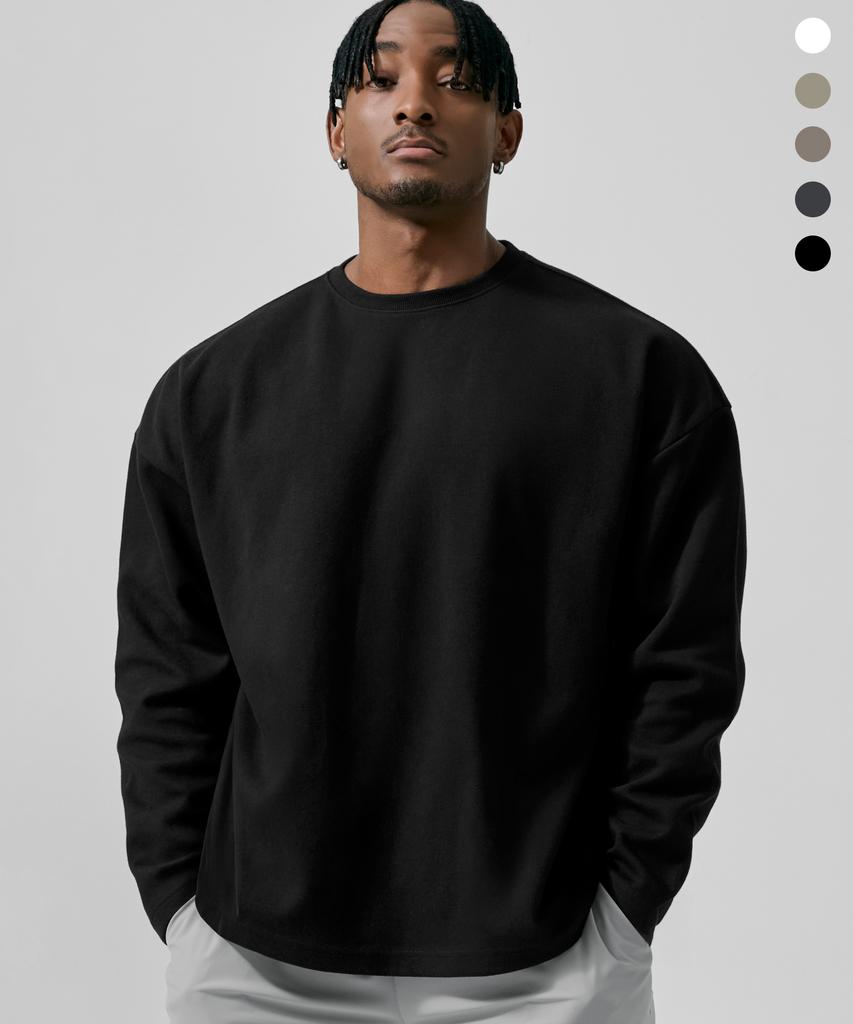 DRIX Special Double-Sided Oversized Long Sleeve T-Shirt_5 Colors