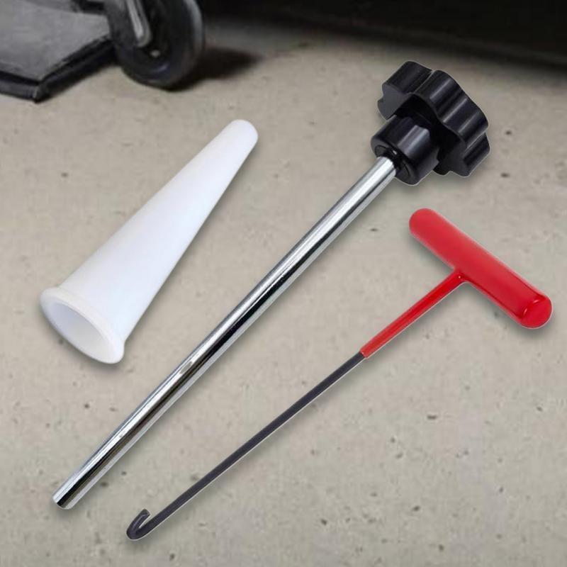 23pcs Car Valve Stem Tool Tire Valve Stem Puller Auto Tire Installer Tool T-Hook Car Puller Wheel Tire Remover Accessory