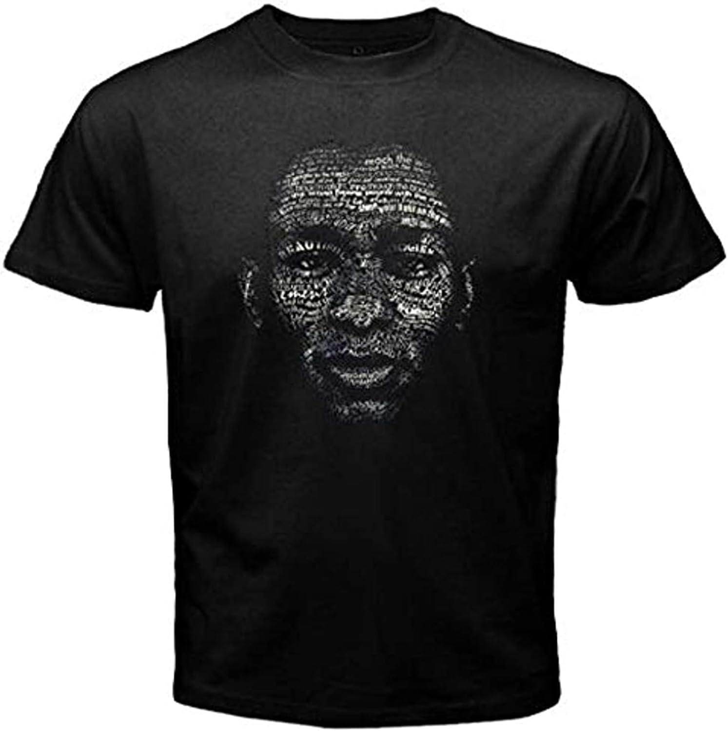 

XIAOLAJI New Mos Def Lyrycs Rap Hip Hop O-Neck 100% Cotton Short Sleeve Unisex T-Shirt XXXXXL чорний