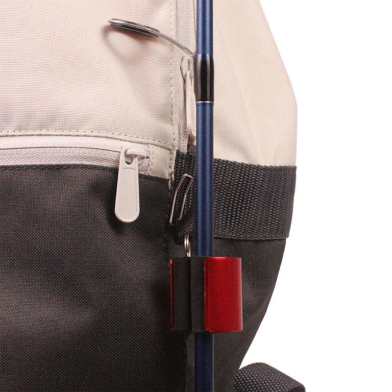 Fishing Rod Holder Portable Fishing Rod Clip with Keychain Rod Assistant Tools