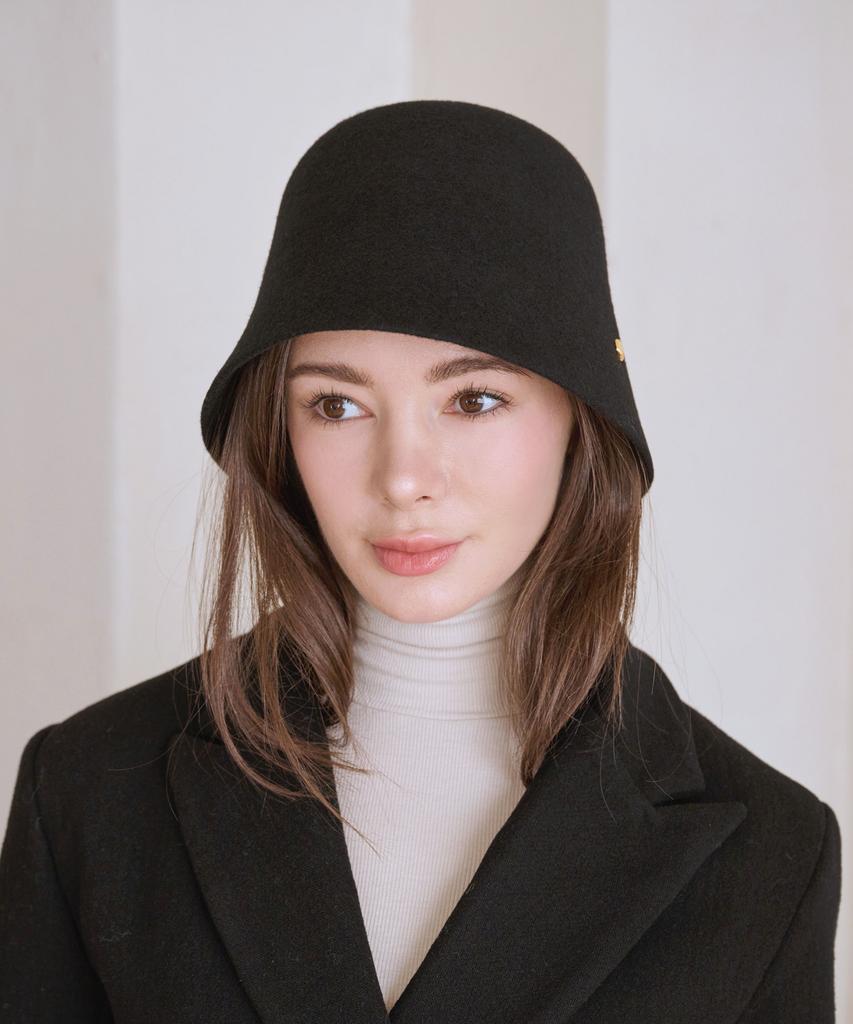 Koipeu Wool Bell Bucket Hat Cf073Ht049