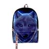 Klassisch Neuheit Cool Tier Schüler Schultaschen Unisex 3D Druck Oxford Wasserdicht Notizbuch Multifunktionale Reise Rucksäcke
