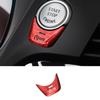 Red Aluminum Auto Start Button Cover Decor 1PCS For BMW X3 G01 X4 G02 2018-